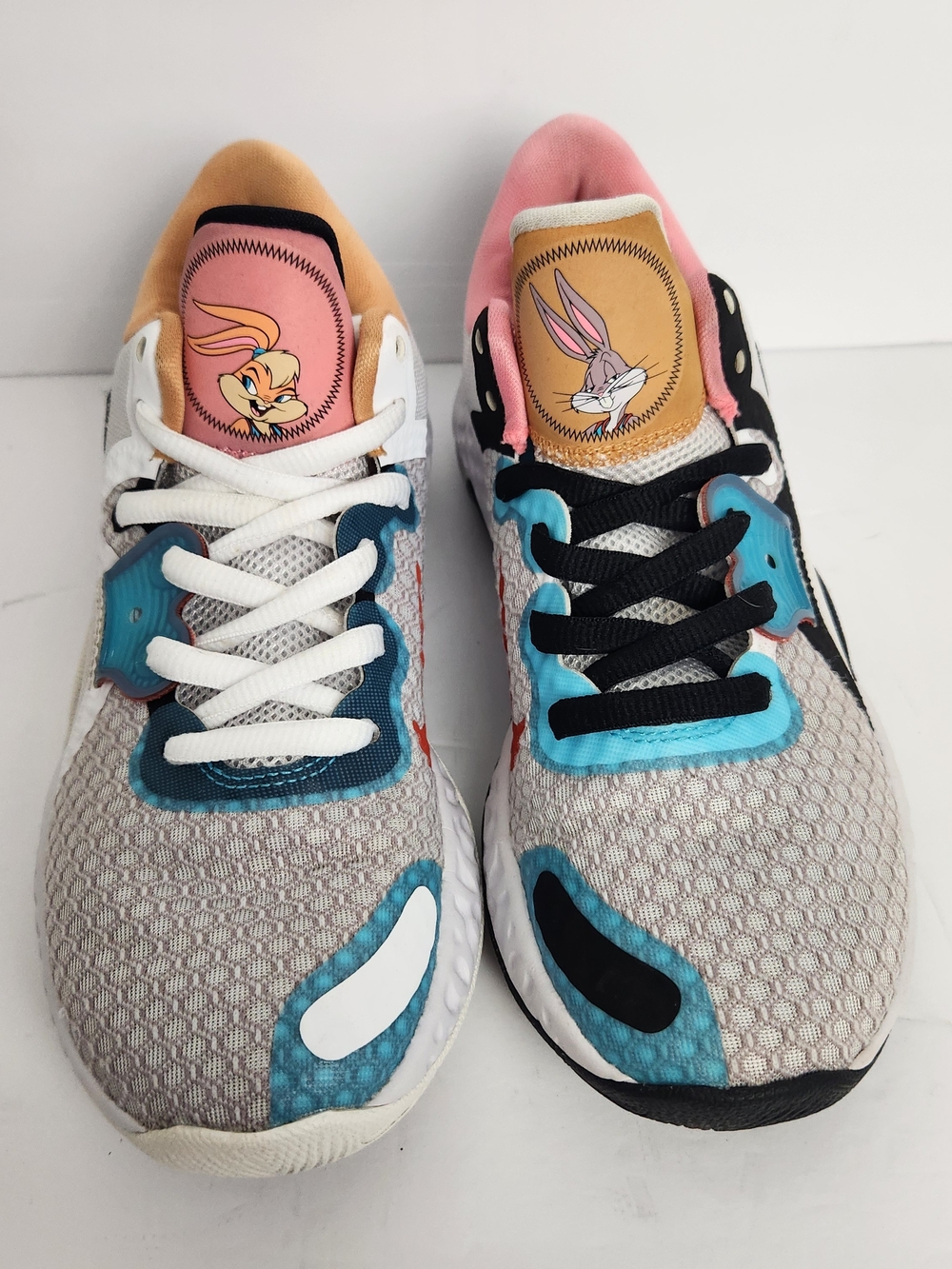 Nike Renew Elevate 2 Space Jam Bugs & Lola Bunny Men's Size 6.5 Basketball Shoes - Picture 2 of 12